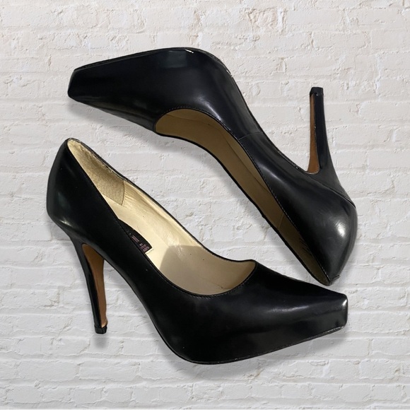 Steven by Steve Madden Patent Leather Black Pumps - Picture 3 of 6